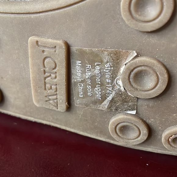 Leather J.Crew Ankle Moccasins - Picture 5 of 7